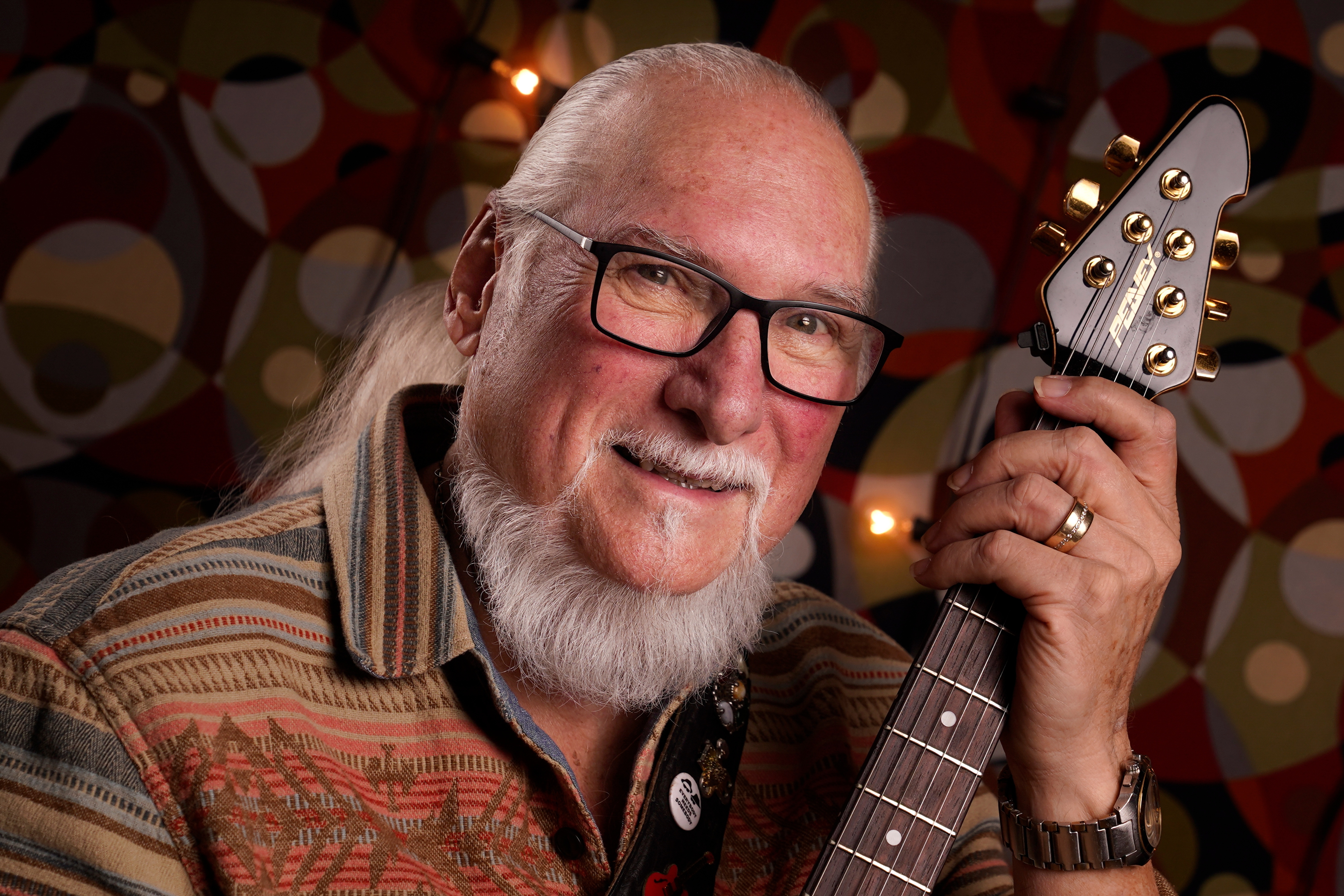 Guitarist, songwriter and record producer Steve Cropper poses Wednesday, Dec. 2, 2020, in Nashville, Tenn.